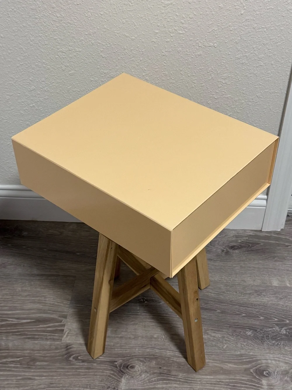 HAY Large Colour Storage Box Vanilla Neutral Magnetic Cardboard Minimalist Organ